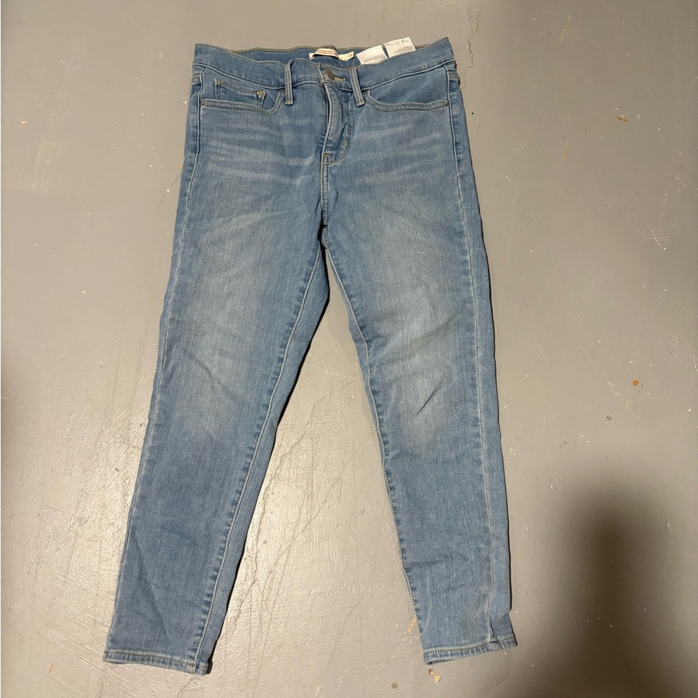 Levi's Blue Ankle & Cropped Jeans